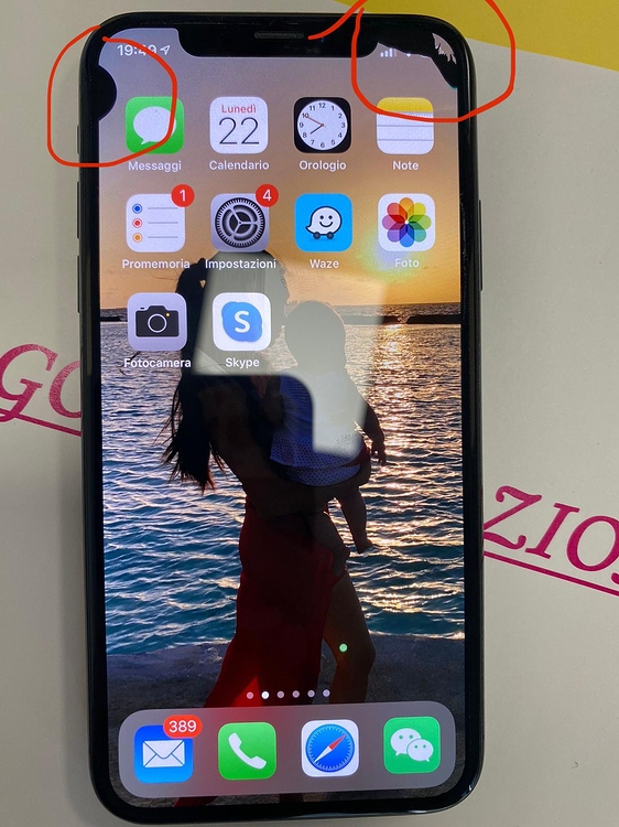 Schermo Iphone A Righe Dopo Caduta